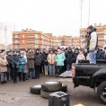 В новомосковской Коммунарке прошел самый крупный за историю поселения митинг. ЖК Бутовские аллеи.